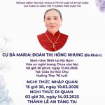 Cáo Phó Maria Đoàn thị Hồng Nhung